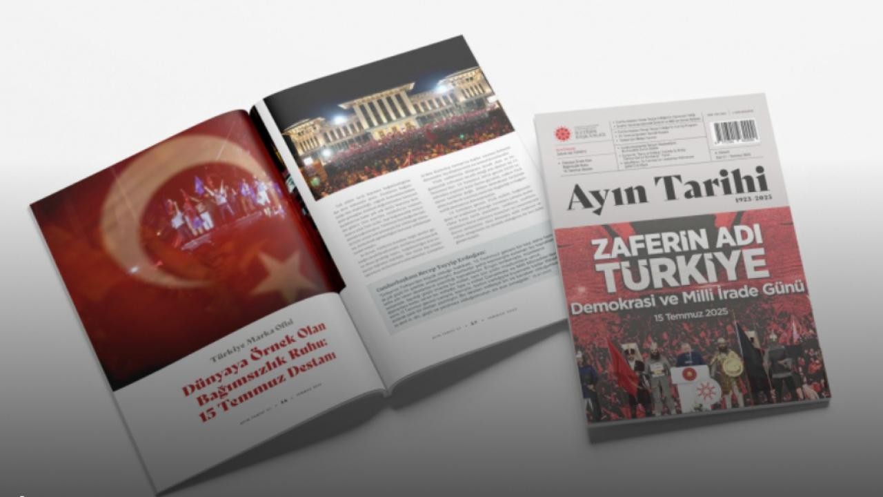 İletişim Başkanlığının “Ayın Tarihi“ dergisinin 21. sayısı yayımlandı