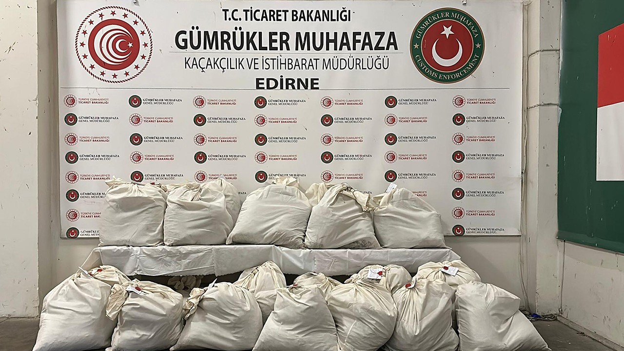 Kapıkule’de 3 TIR’da 179 kilo uyuşturucu ele geçirildi