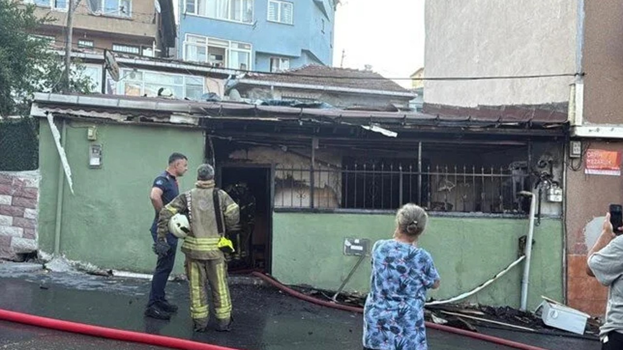 Gecekondu yangını: İki kardeş ağır yaralı