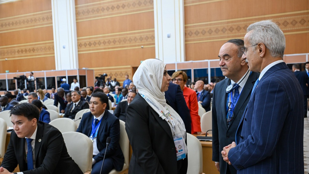 Bakan Uraloğlu, Filistin’in Türkmenistan Büyükelçisi Abu Hijleh ile görüştü