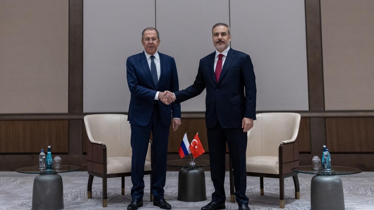 Dışişleri Bakanı Fidan Rus mevkidaşı ile görüştü