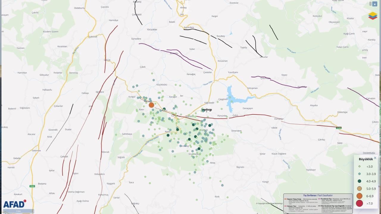 Balıkesir’de 237 artçı deprem oldu