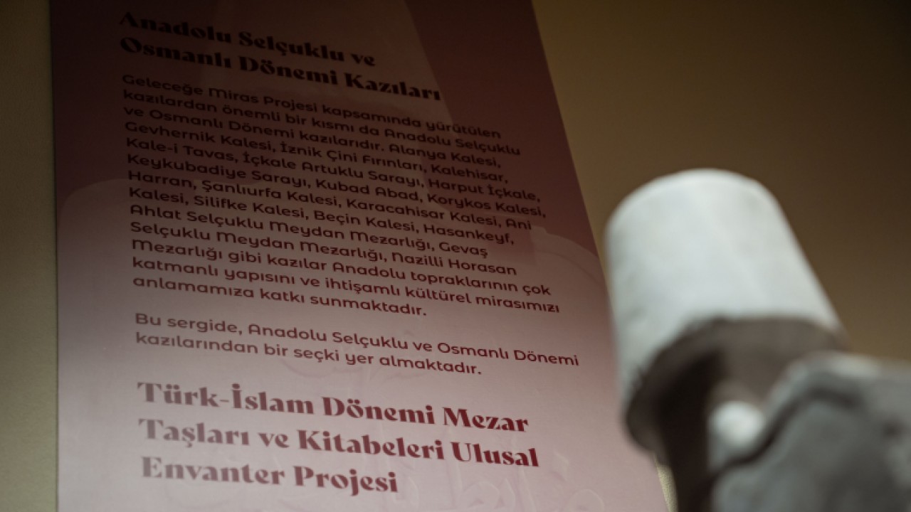 Türk-İslam dönemi mezar taşları dijital hafızaya taşınacak