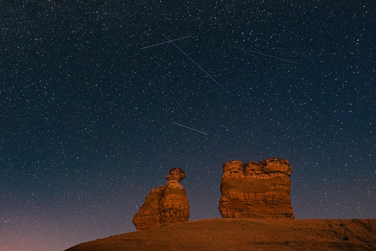Perseid meteor yağmuru Konya’da görüntülendi