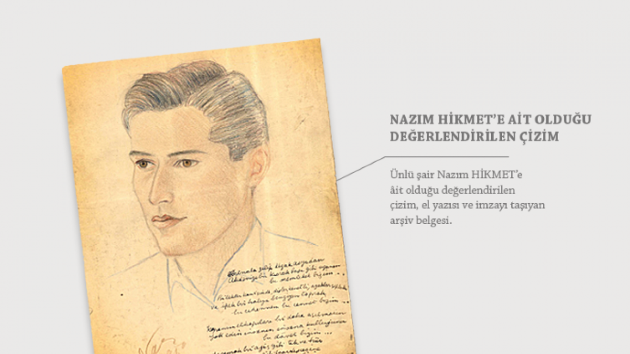 MİT Nazım Hikmet’e ait olduğu değerlendirilen arşiv belgesini paylaştı