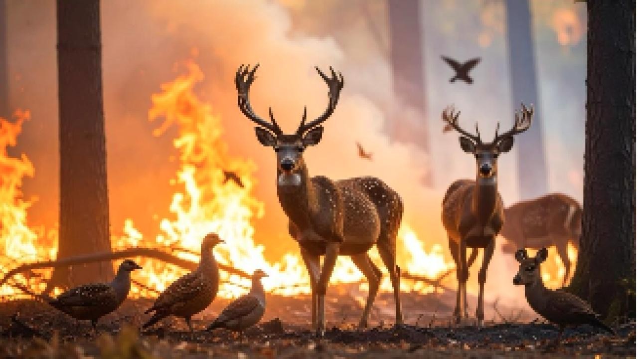 Orman yangınlarından etkilenen alanlarda avlanmak yasaklandı