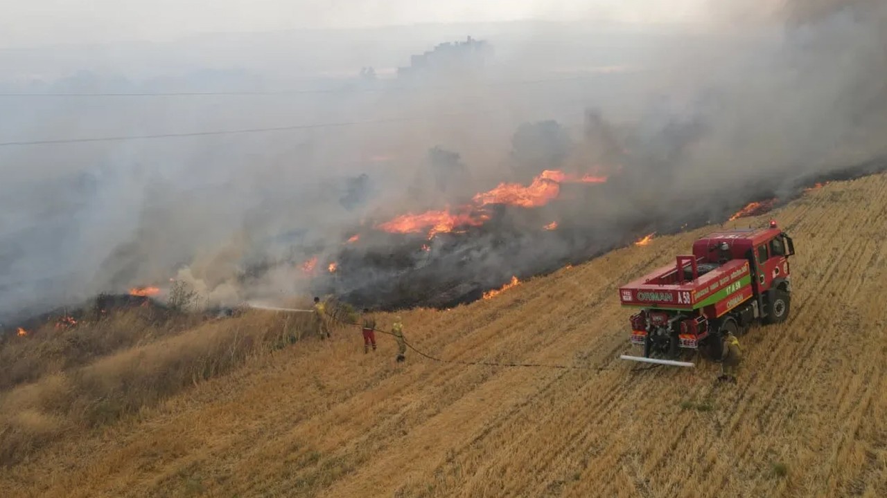 Yangınların yüzde 57’si orman dışı alanlarda çıktı