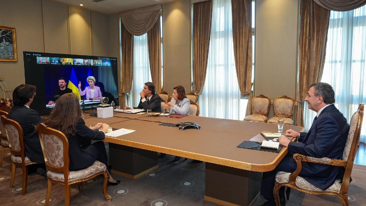 Cevdet Yılmaz Gönüllüler Koalisyonu Liderler Toplantısı'na katıldı