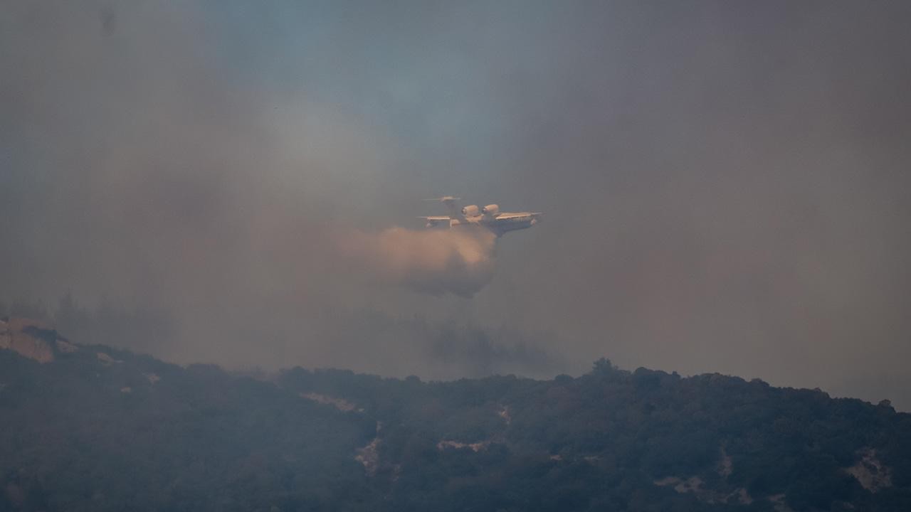 Çanakkale Gelibolu'daki yangın tamamen kontrol altında
