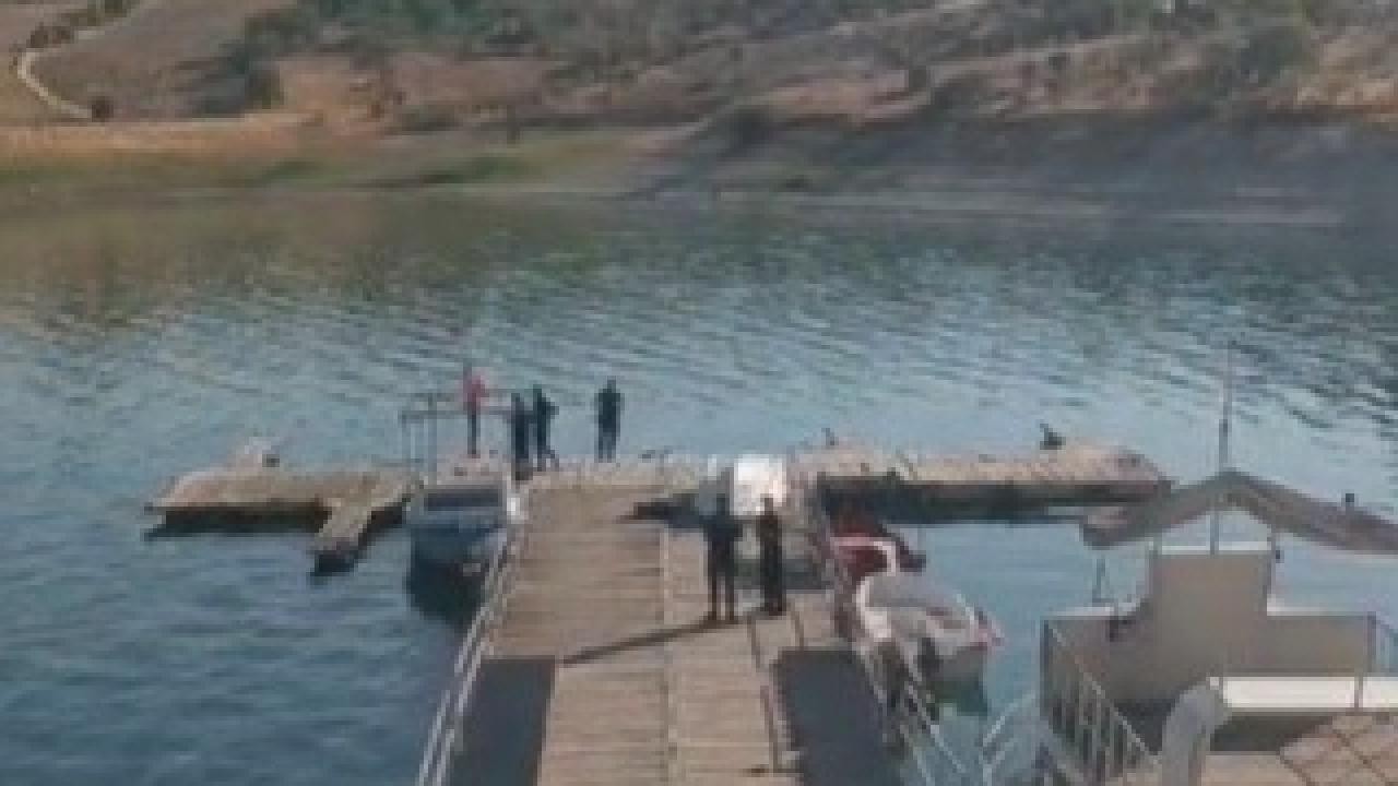 Baraj gölüne giren kişi boğuldu
