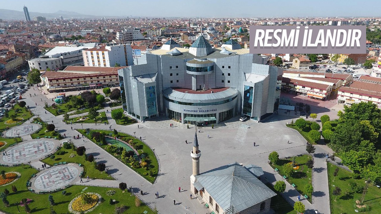 Karatay Belediyesi'nden satılık daire ve arsa
