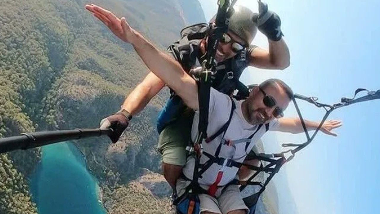 Yamaç paraşütü elemelerinde hayatını kaybeden pilot defnedildi