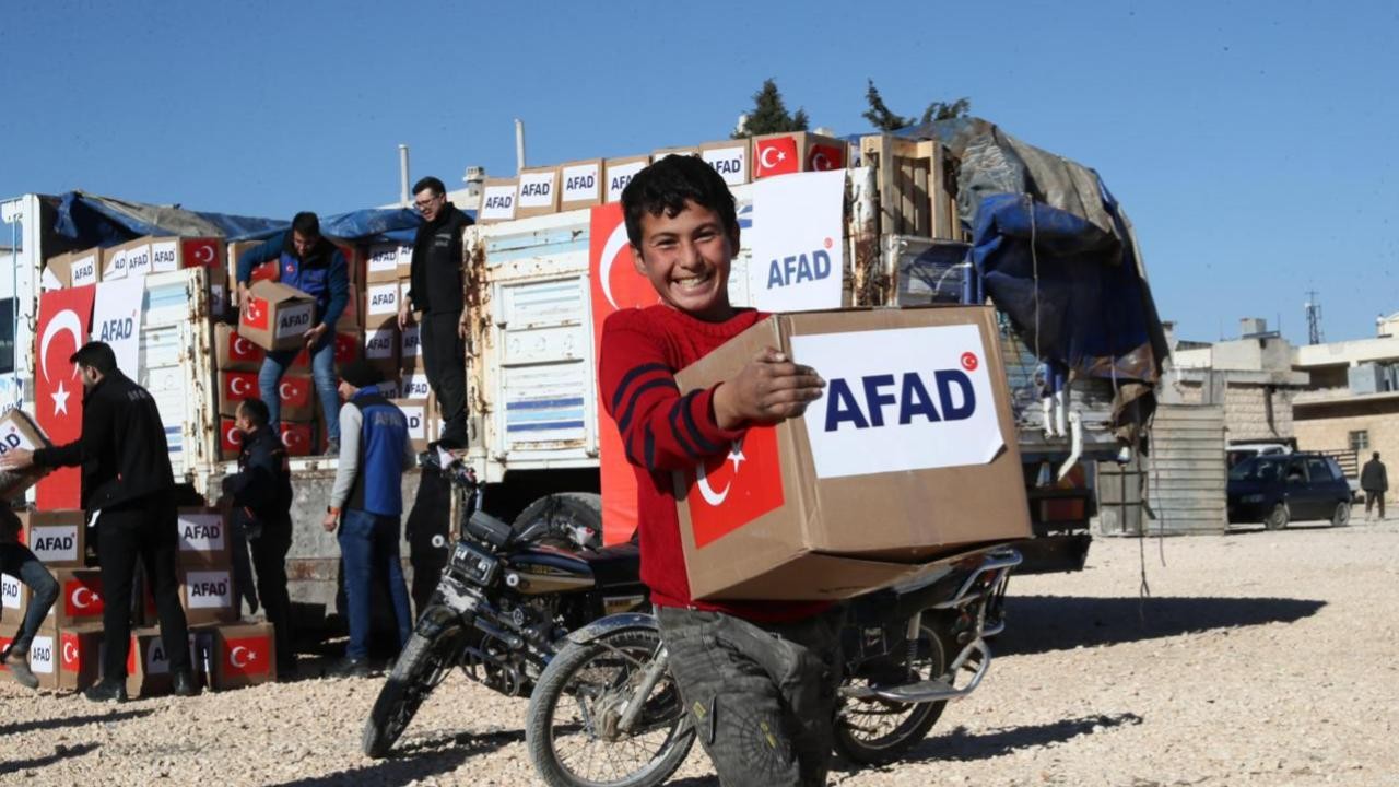 AFAD: Aziz milletimizin yardım ve şefkat eli 5 kıtada 83 ülkeye ulaştırıldı
