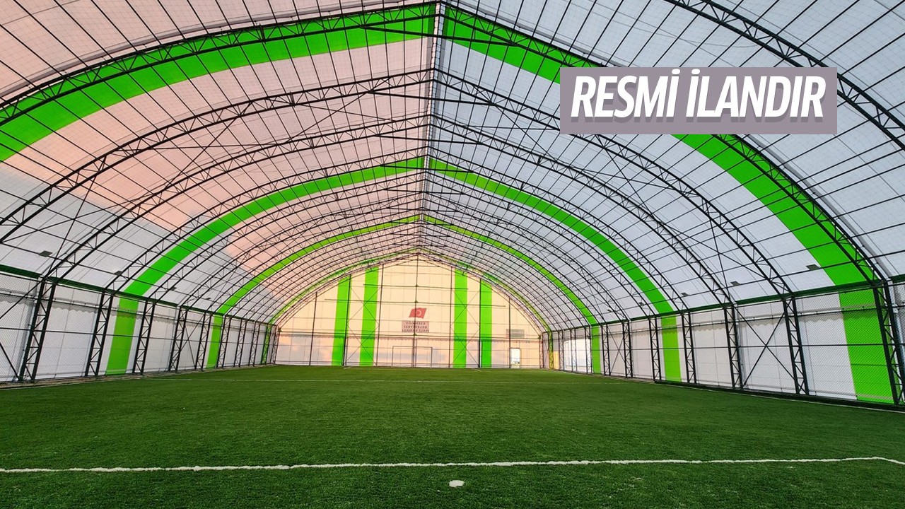 Konya'da futbol sahası aydınlatma bakım, onarım ve değişim işi yapılacak