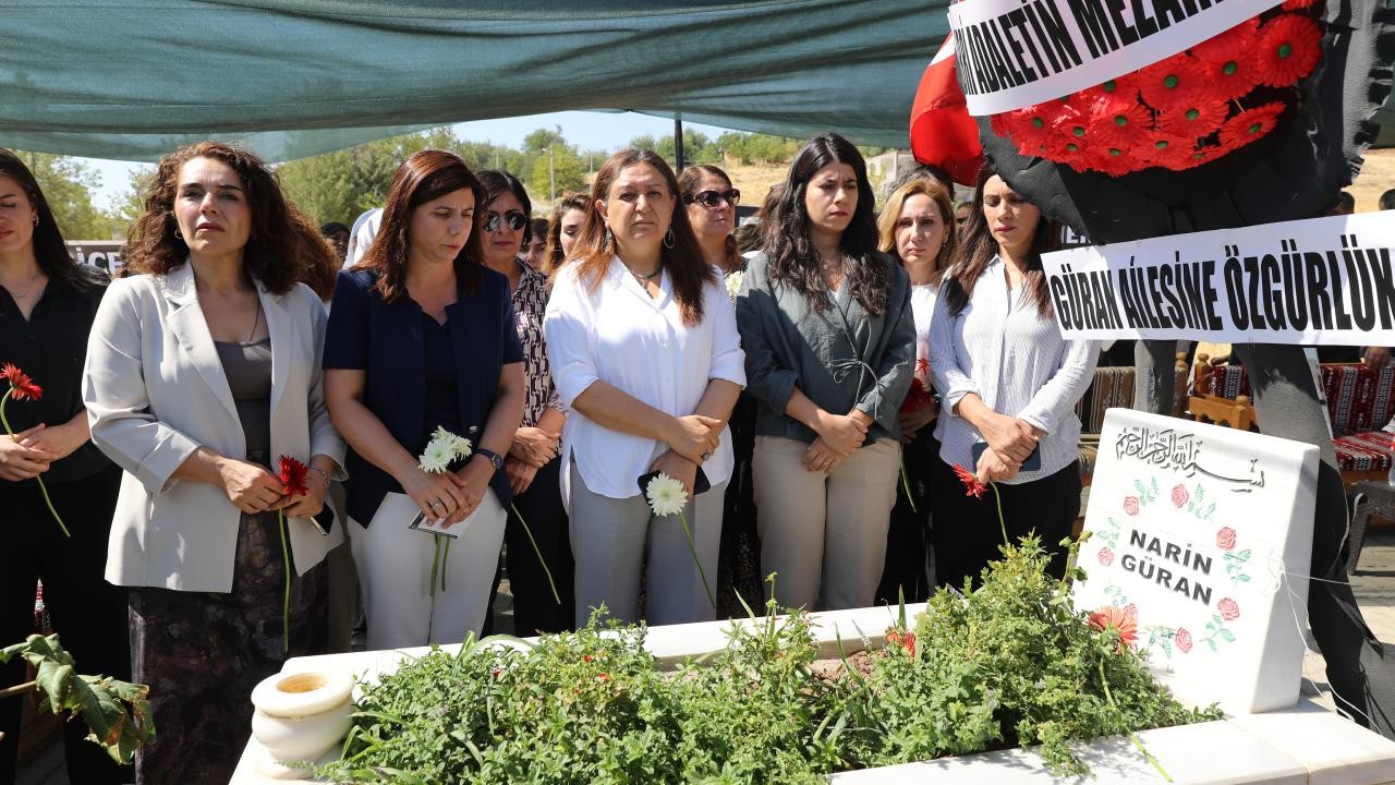 Narin kabri başında anıldı