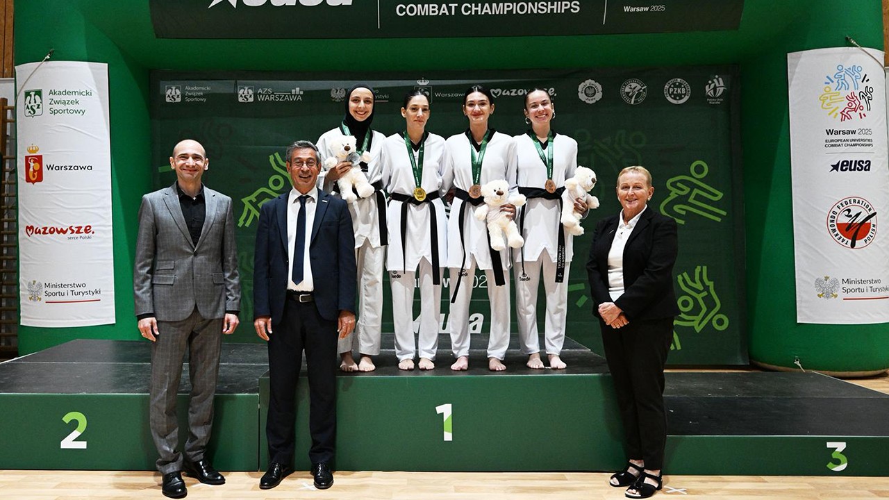 Meram Belediyesporlu Saliha Bahçeci'den avrupa ikinciliği