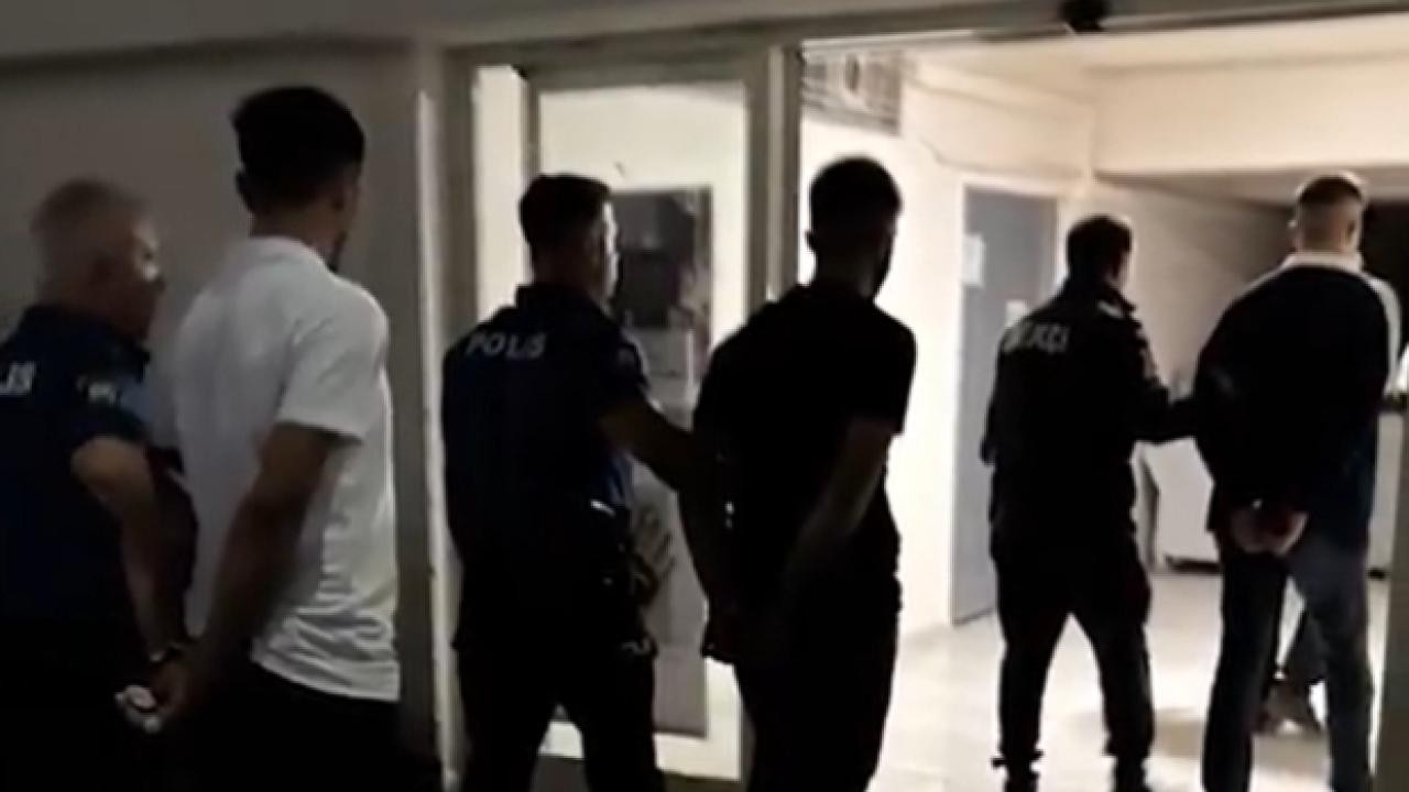 Araç sürücüsüne saldıran 4 kişi yakalandı