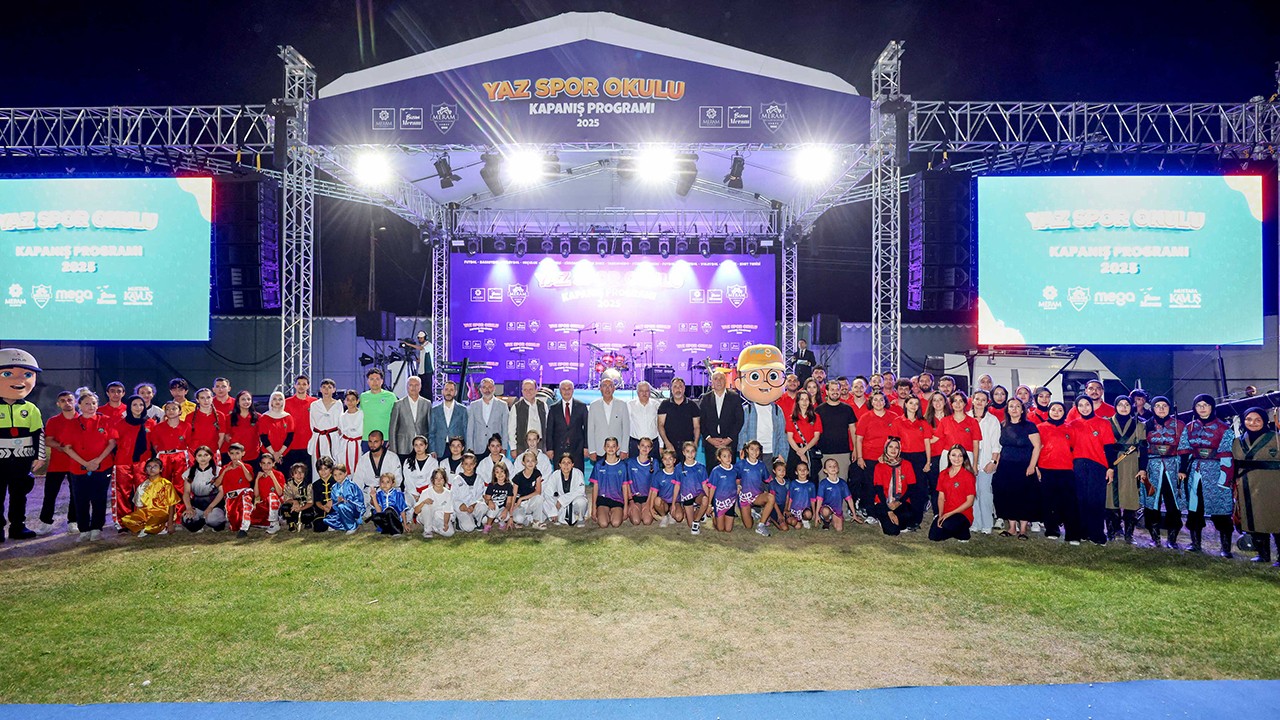 Meram Yaz Spor Okulları için çoşkulu final