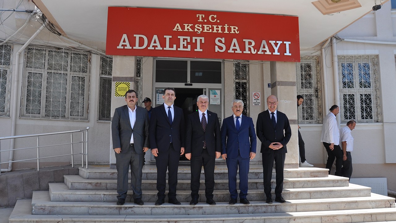 Konya Valisi Akın, Akşehir'i ziyaret etti