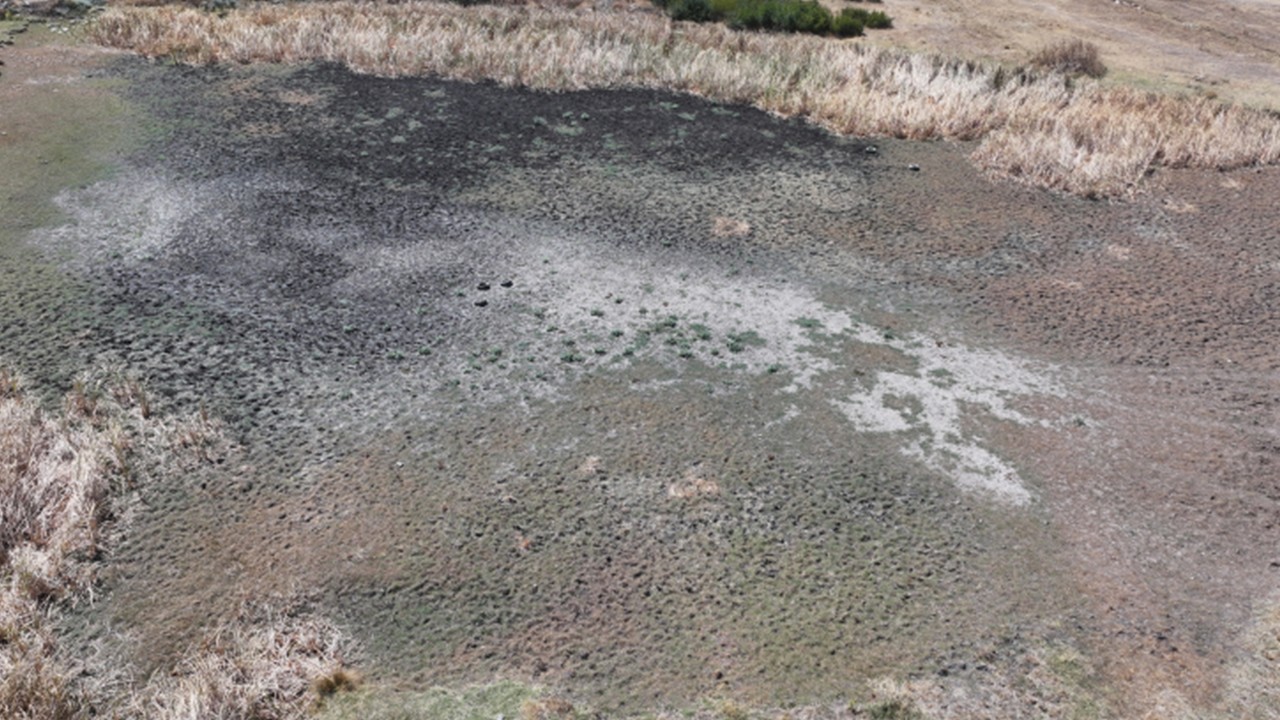 Yağcılı Göleti tamamen kurudu