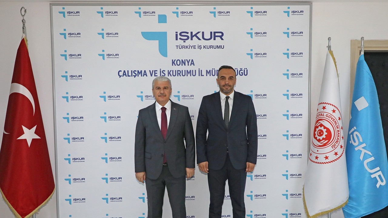 Konya Valisi İbrahim Akın'dan İŞKUR’a ziyaret