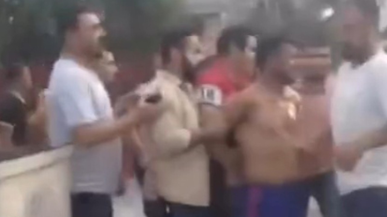 Polise taşla saldıran hükümlünün 9 yakını tutuklandı