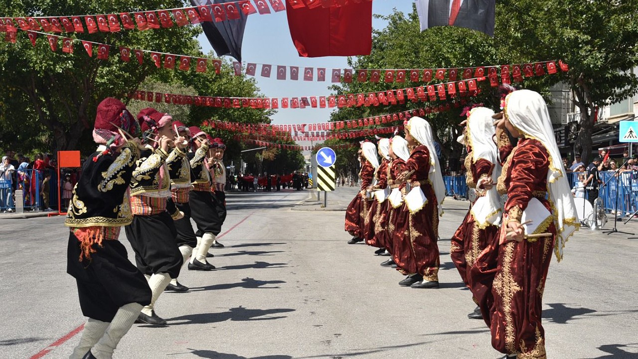 30 Ağustos Zafer Bayramı’nın 103. yıl dönümü Konya’da coşkuyla kutlandı