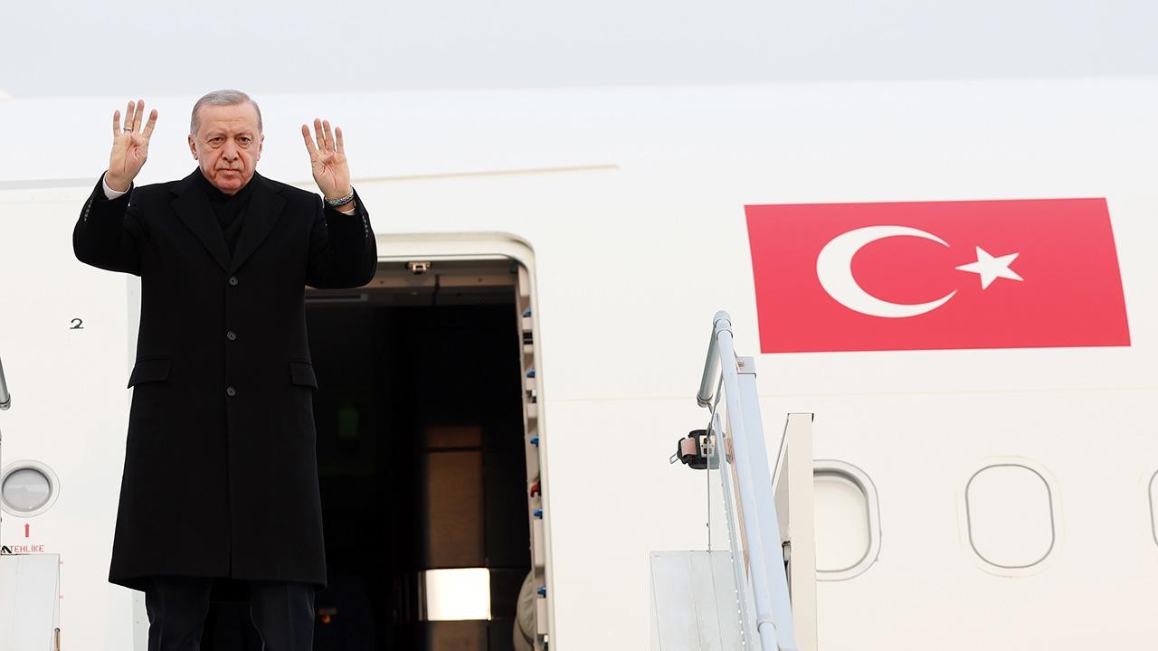 Cumhurbaşkanı Erdoğan, Çin'e gitti