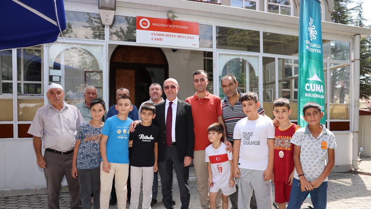 Selçuklu’da cuma buluşmaları devam ediyor