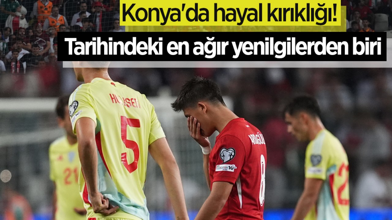 Konya'da hayal kırıklığı! Tarihindeki en ağır yenilgilerden biri