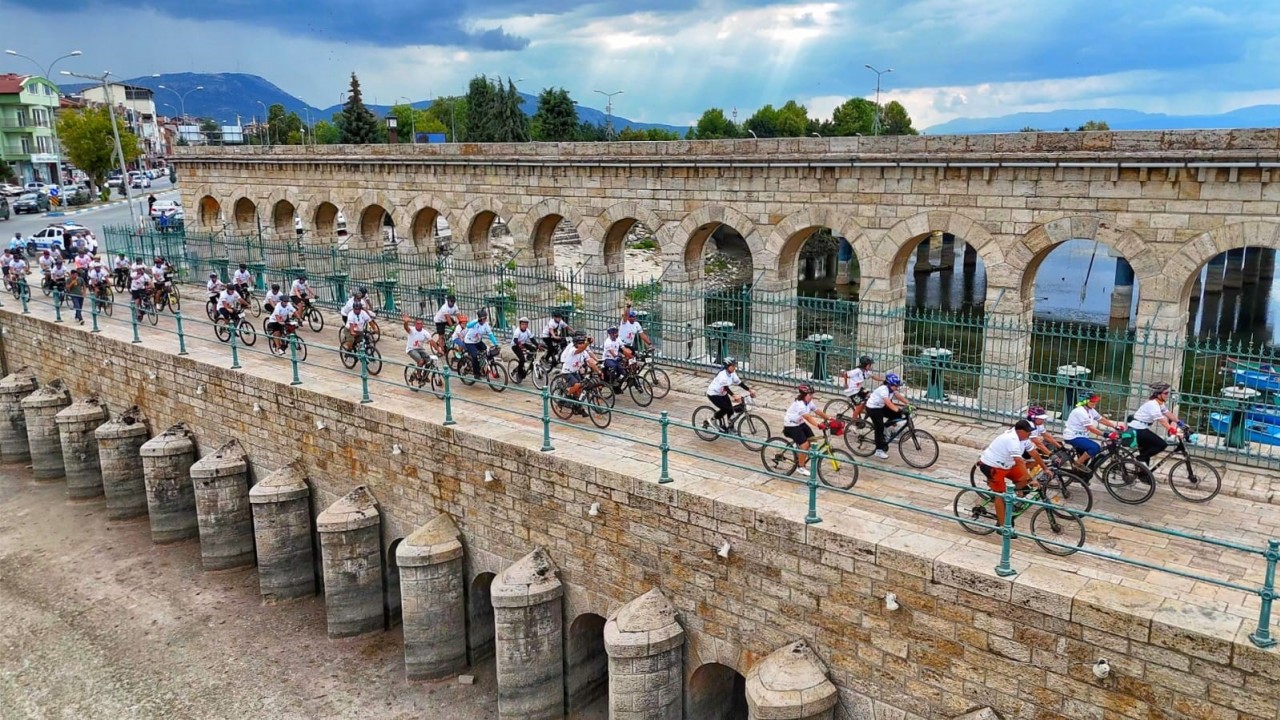 Beyşehir'de 13. bisiklet festivali tamamlandı