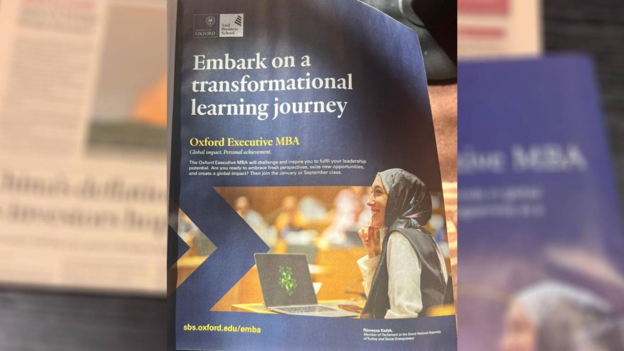AK Parti İstanbul Milletvekili Kadak, Oxford'un reklam yüzü oldu