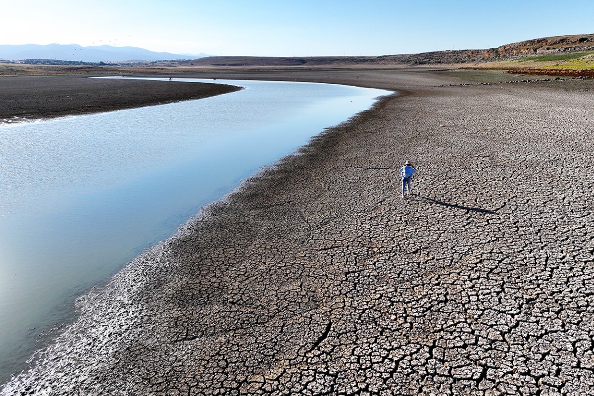 Konya’da kuraklığın etkisiyle su kaynakları dip seviyeleri gördü