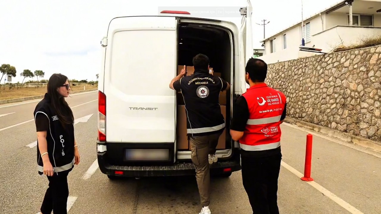 Yurt genelinde 666 düzensiz göçmen yakalandı