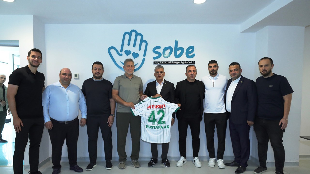 SOBE Vakfı ile Konyaspor arasında anlamlı iş birliği
