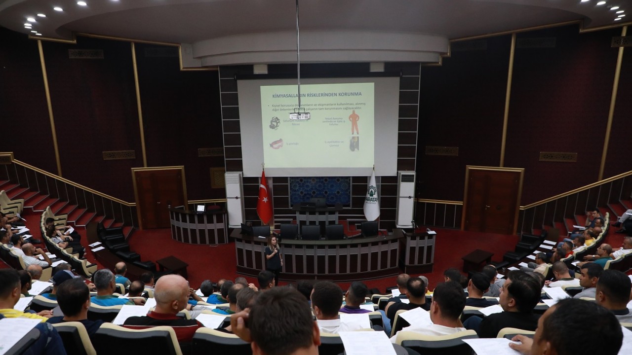 Karatay’da iş sağlığı ve güvenliği temel eğitimi