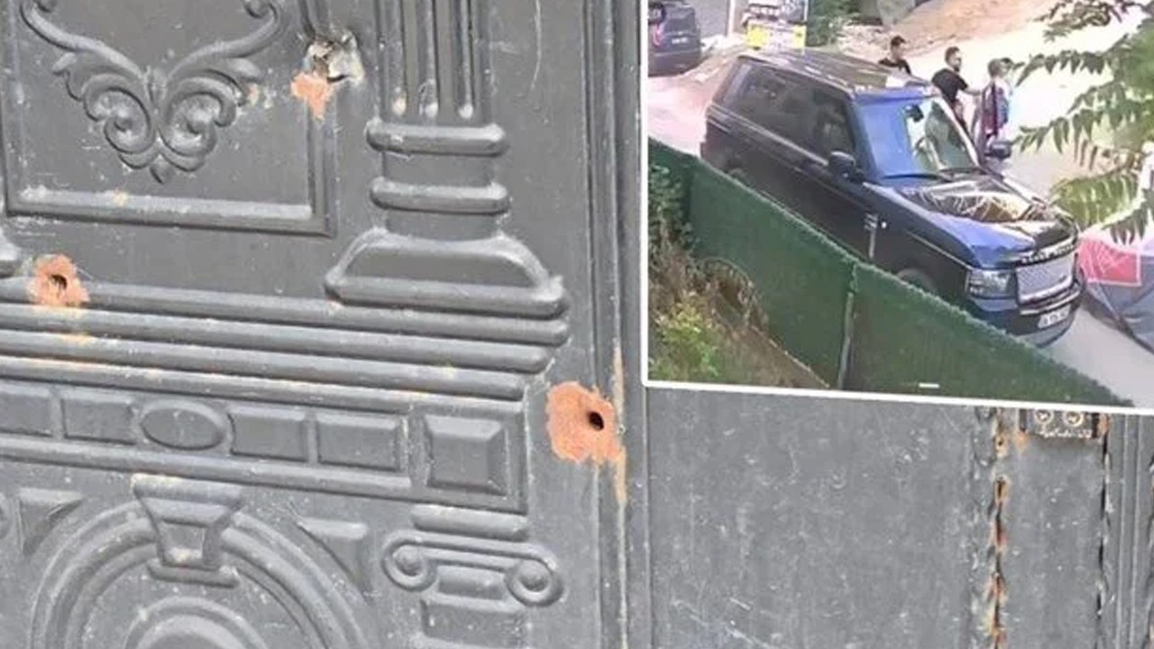 Çocuklarının yanında babayı döven şüphelinin iş yeri kurşunlandı