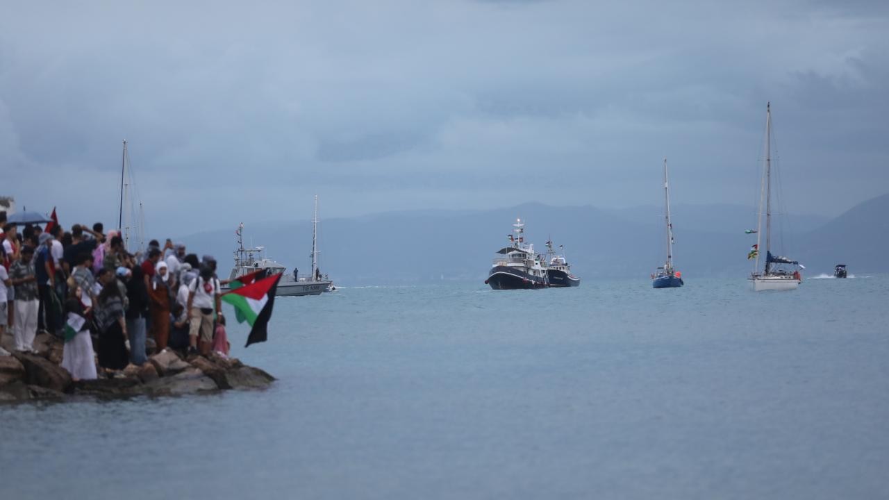 Küresel Kararlılık Filosu'ndaki 5 tekne daha Tunus’tan Gazze’ye doğru yola çıktı