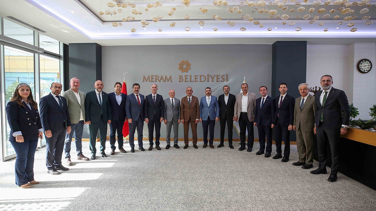 Meram, Bursa Belediye Başkanları'nı ağırladı