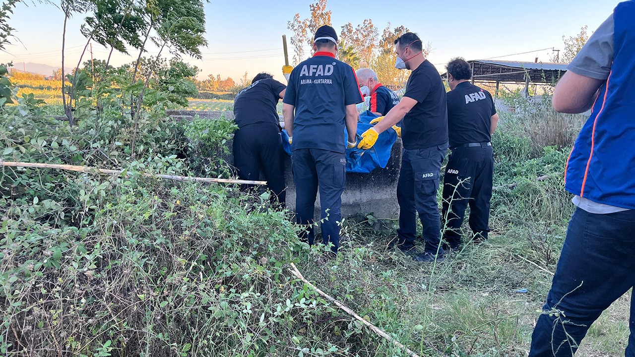 Kayıp olarak aranan yaşlı adam sulama kanalında ölü bulundu