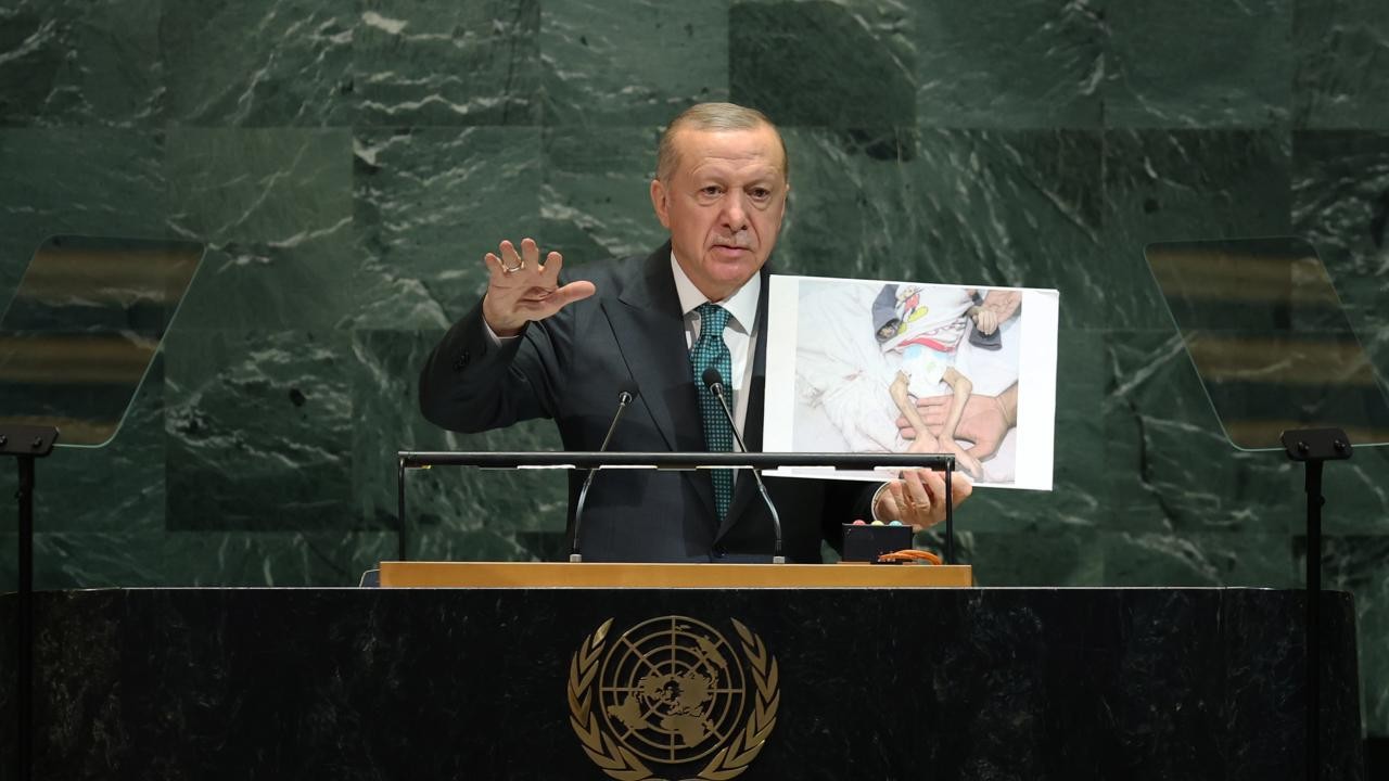 Cumhurbaşkanı Erdoğan'ın BM'deki tarihi konuşması dünya medyasında