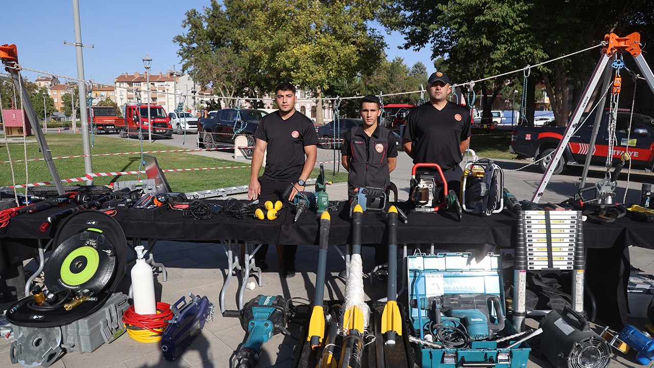Konya Büyükşehir’den İtfaiye Haftası’nda “farkındalık” etkinliği