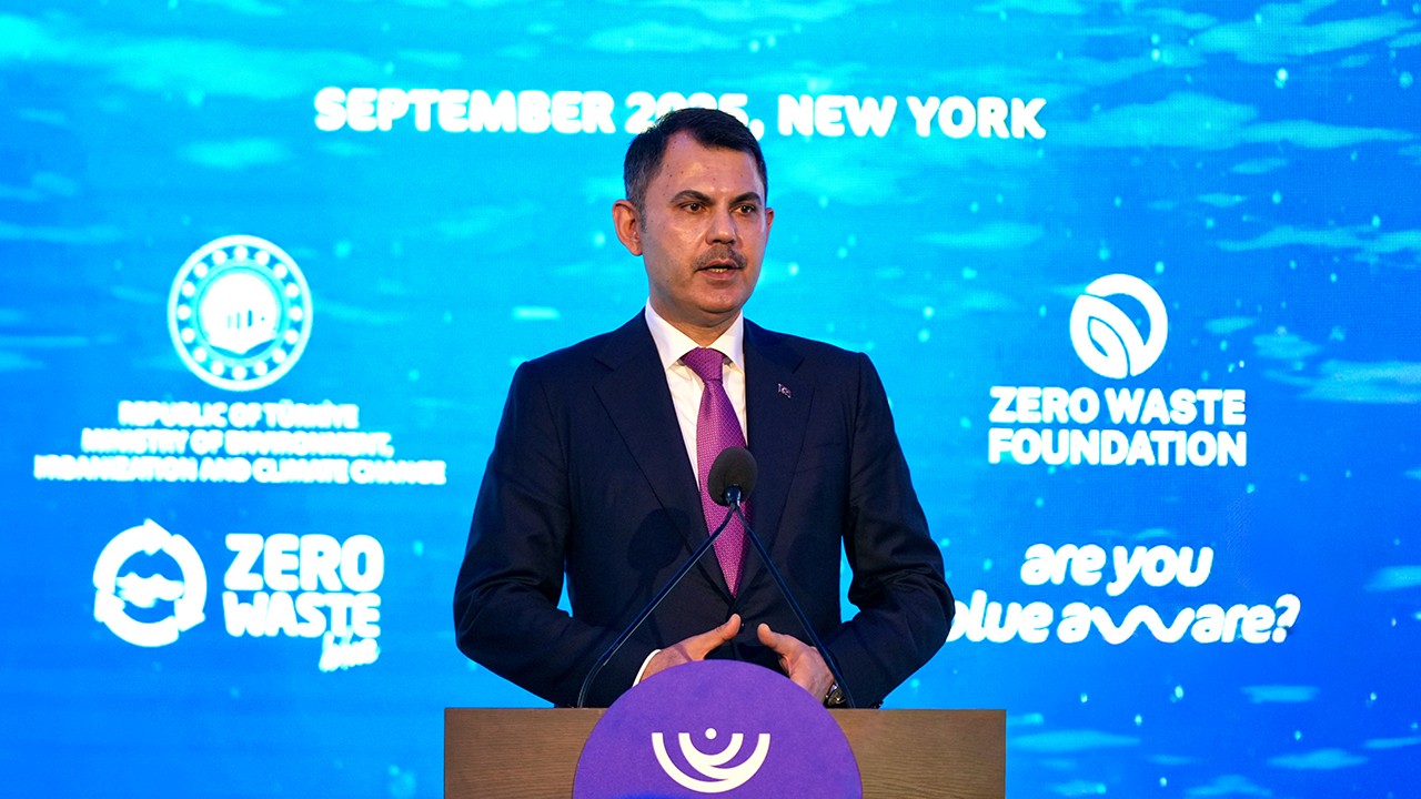 Bakan Kurum: Mavi bizim umudumuzdur, su medeniyetimizdir