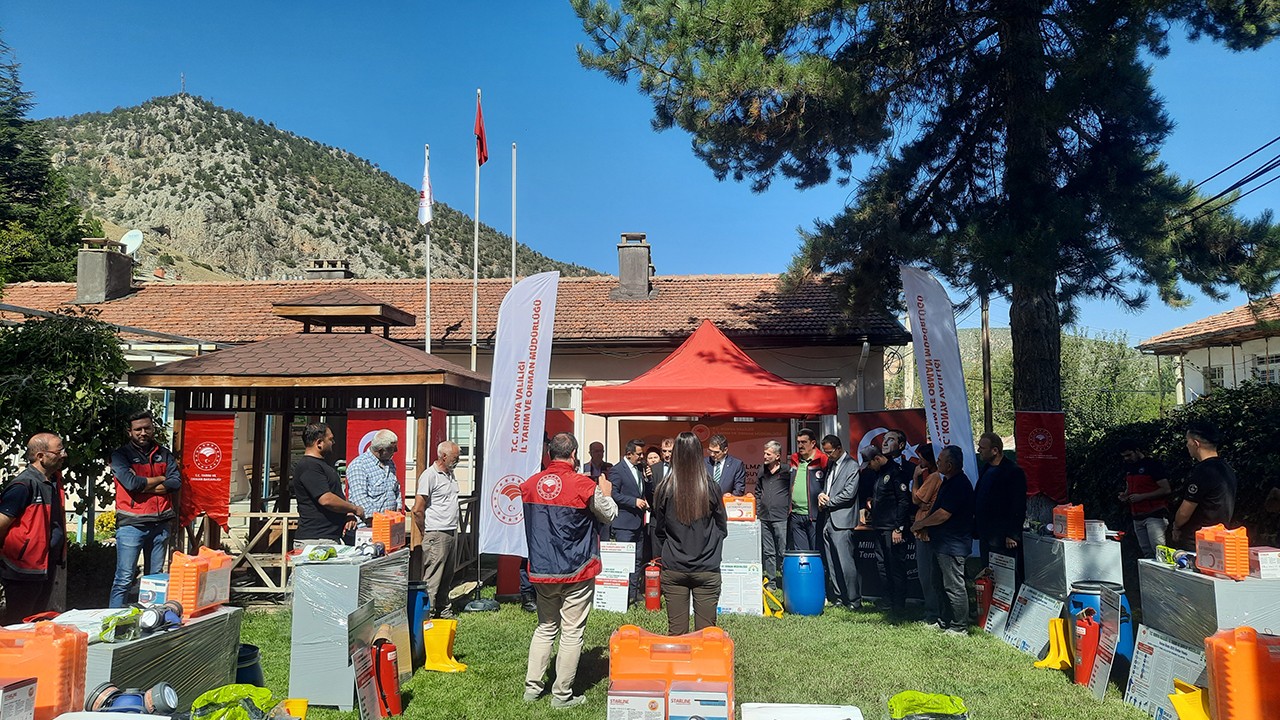 Bozkır'ın elması iyi tarım uygulamaları ile taçlanıyor