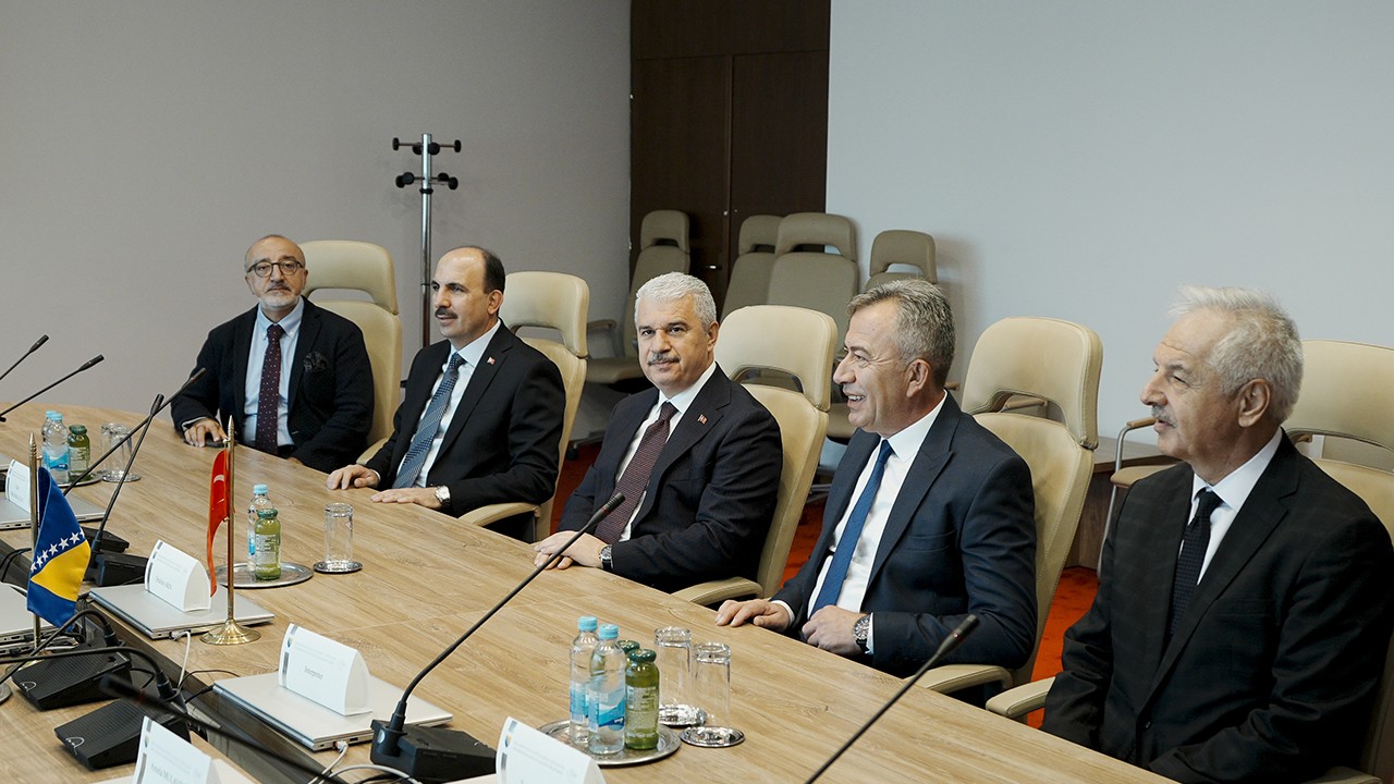Bosna Hersek Temsilciler Meclisi Başkan Yardımcısı Zvizdic, Konya'dan gelen heyeti kabul etti