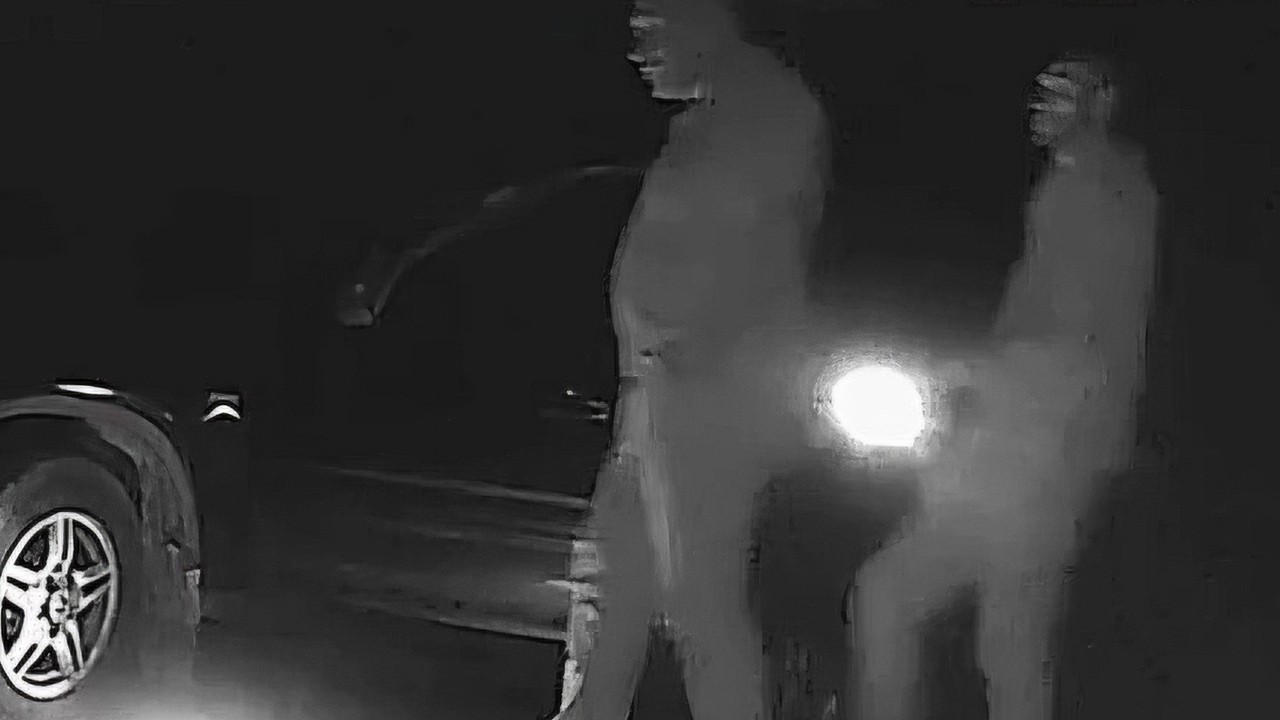 Boz ayı avlayan iki avcı fotokapana yakalandı