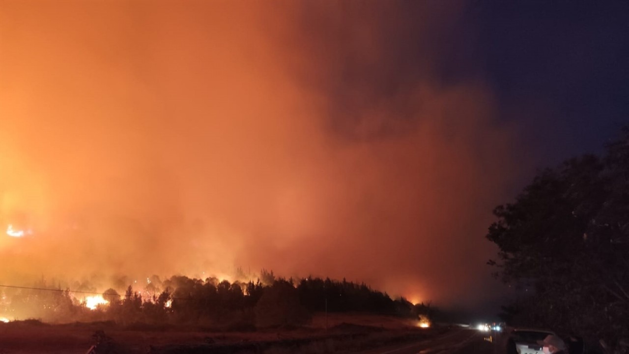 Bursa'daki orman yangını14 saatte söndürüldü