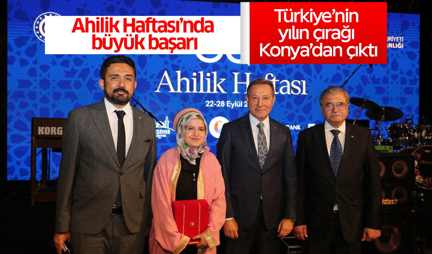 Ahilik Haftası’nda büyük başarı: Türkiye’nin yılın çırağı Konya’dan çıktı