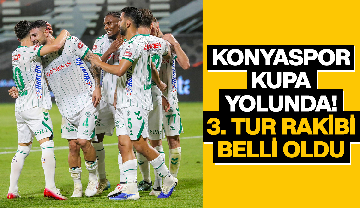 Konyaspor kupa yolunda: 3. tur rakibi belli oldu