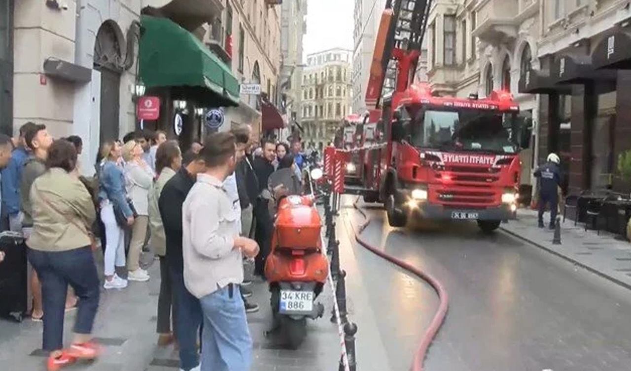 Otelde yangın! Ekiplerin müdahalesi sürüyor